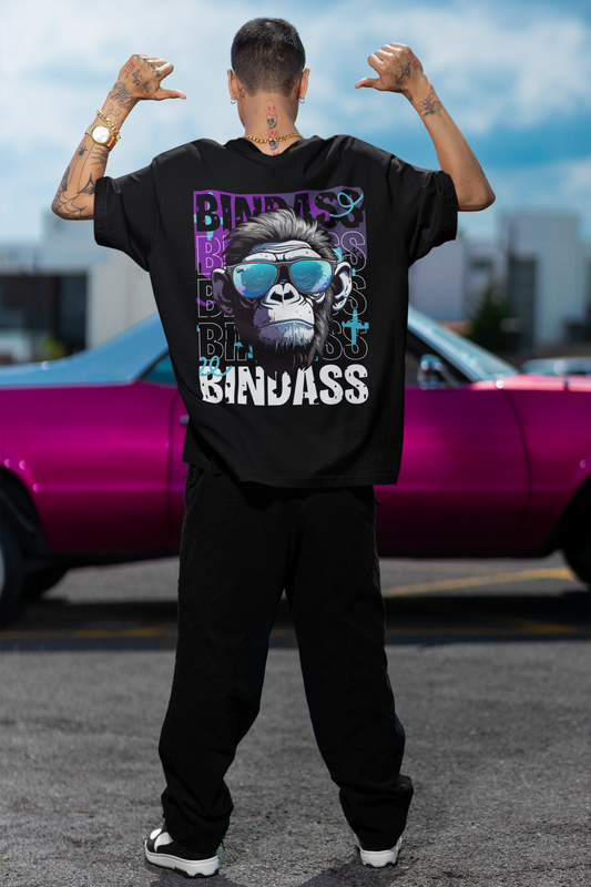 Bindaas Monkey Oversized tshirt