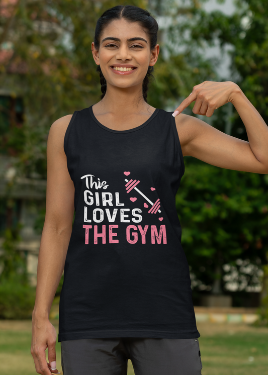This girl like gym tank top
