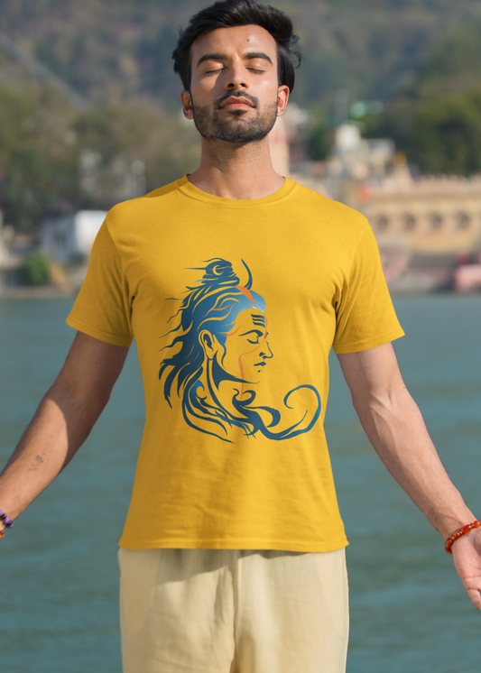 Shiva Round Neck Men Tshirt