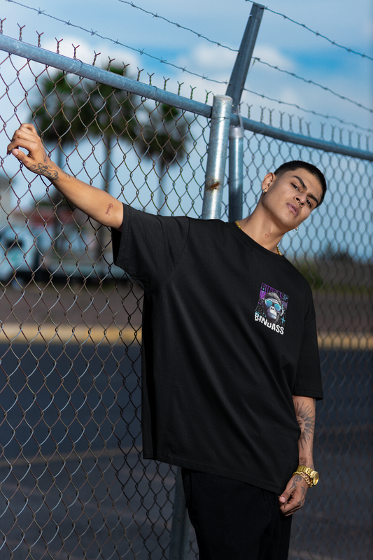 Bindaas Monkey Oversized tshirt