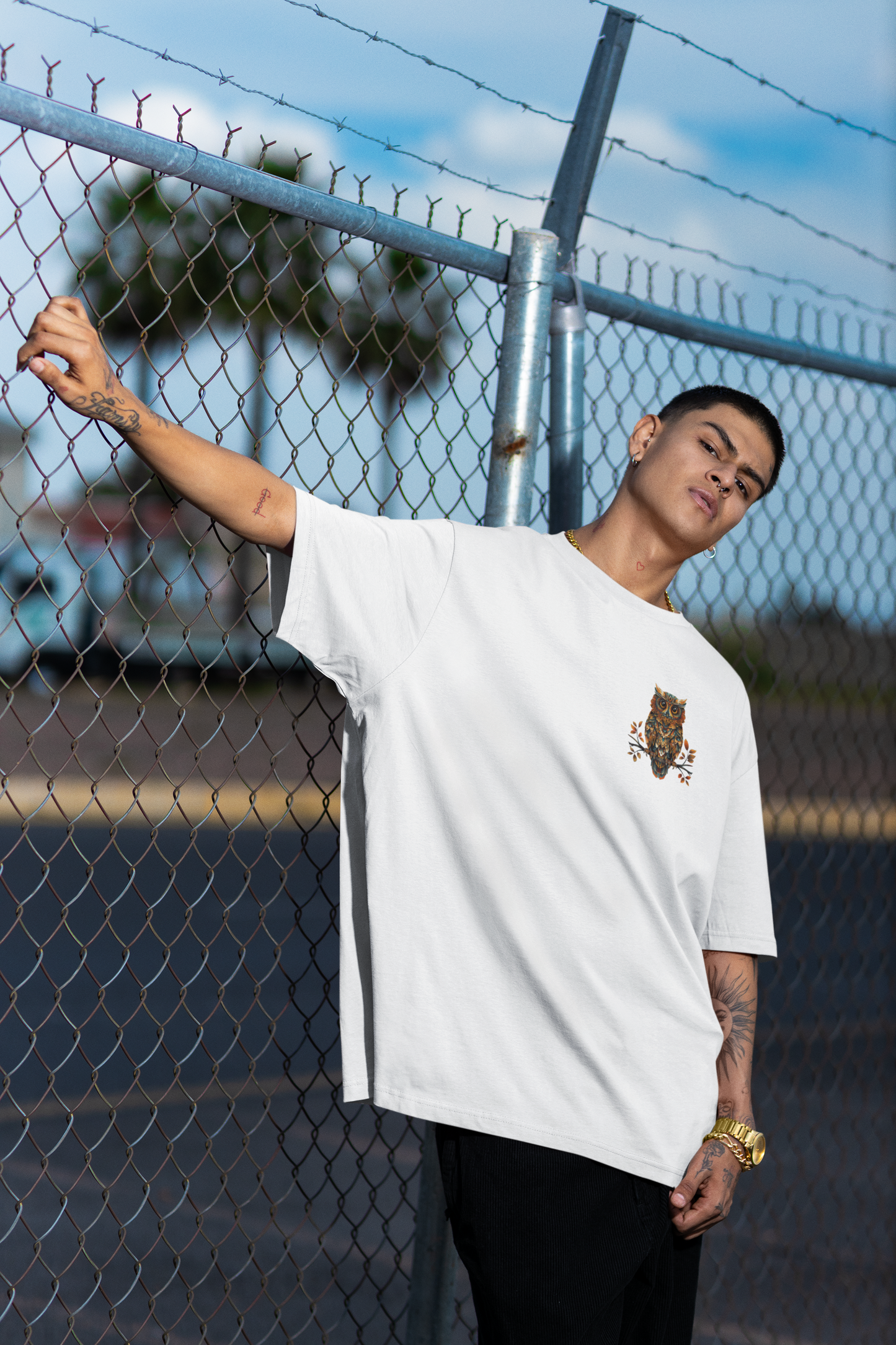 Owl Oversized Tshirt