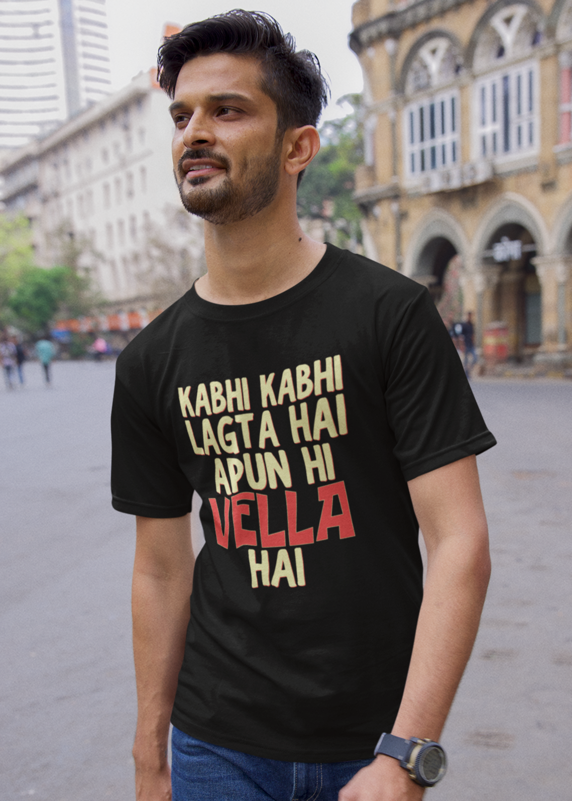Kabhi Kabhi Vella Naugh Tee Tshirt