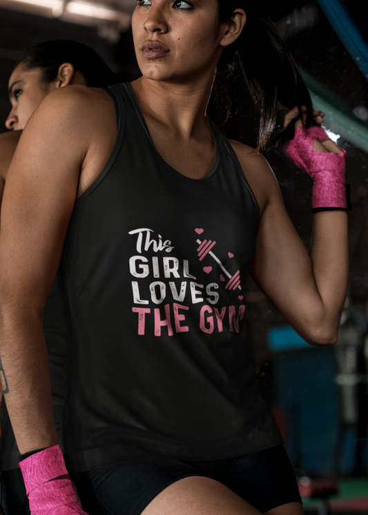 This girl like gym tank top