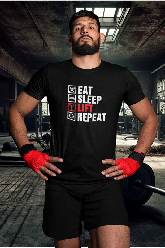 Eat Sleep Repeat Tshirt