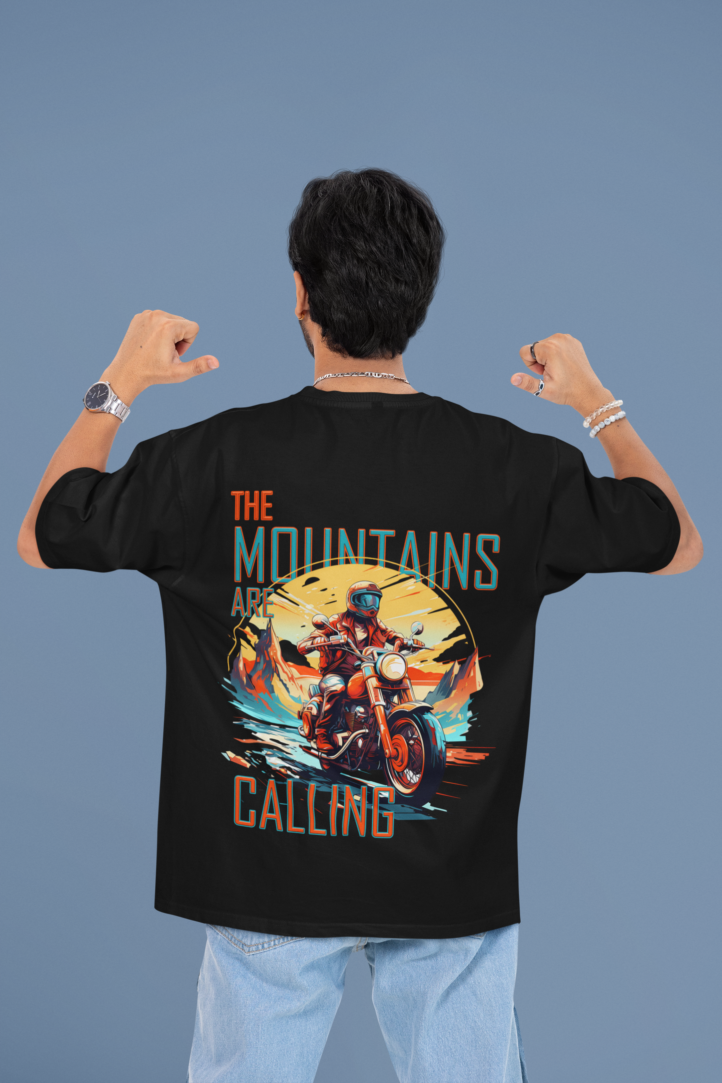 Mountain are calling Men Oversize Tshirt