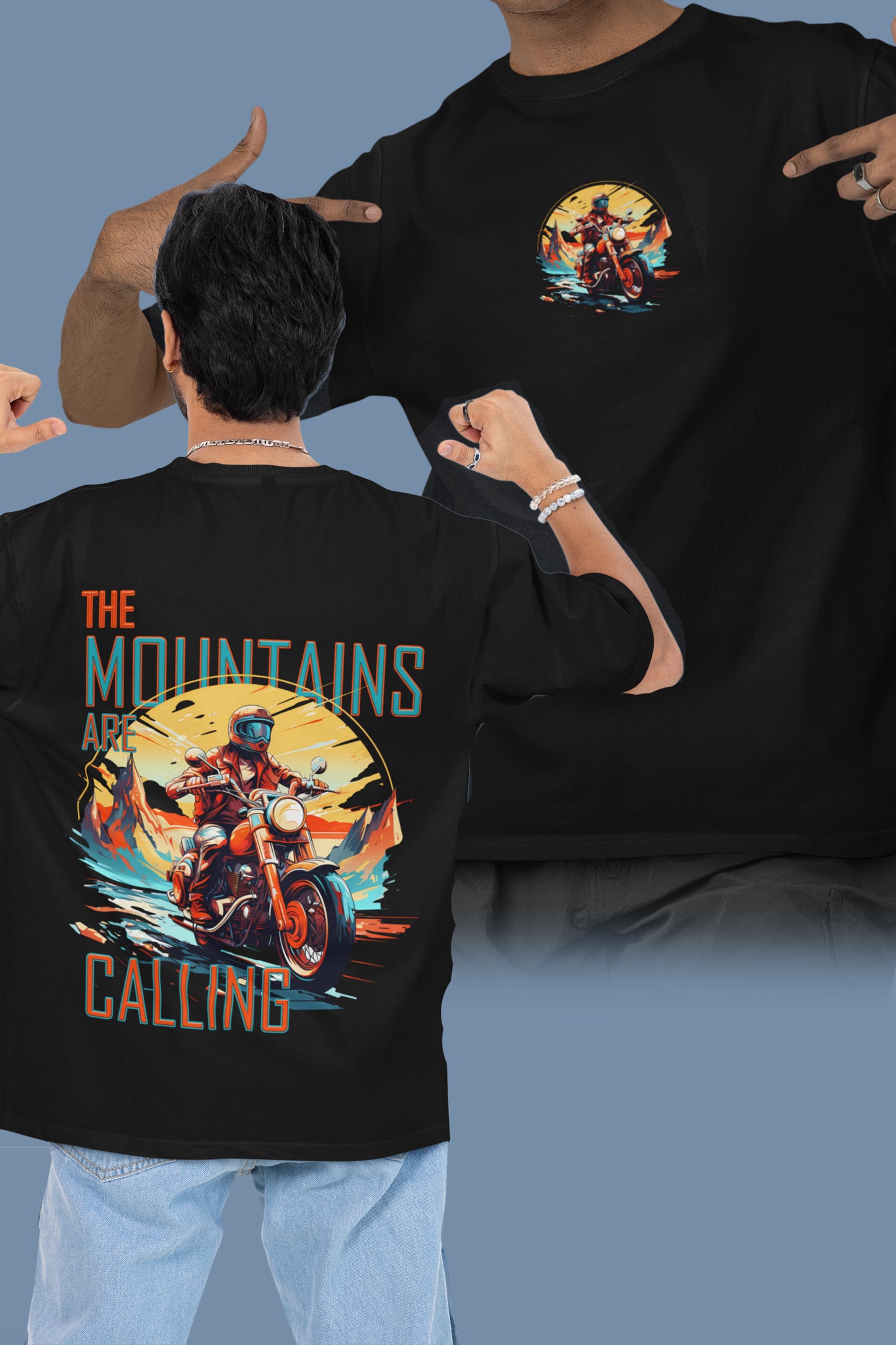 Mountain are calling Men Oversize Tshirt