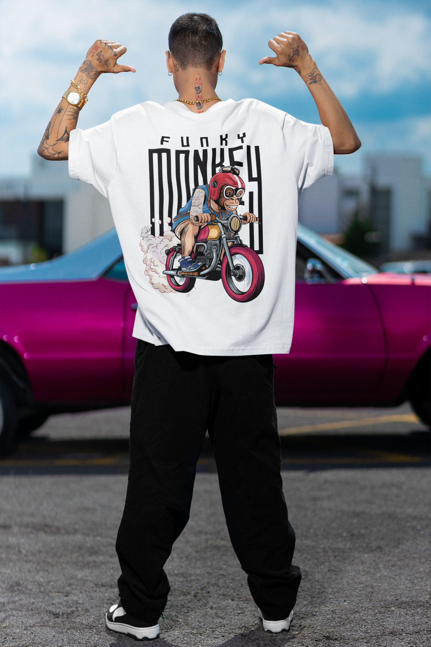 Funky Munky oversized Tshirt
