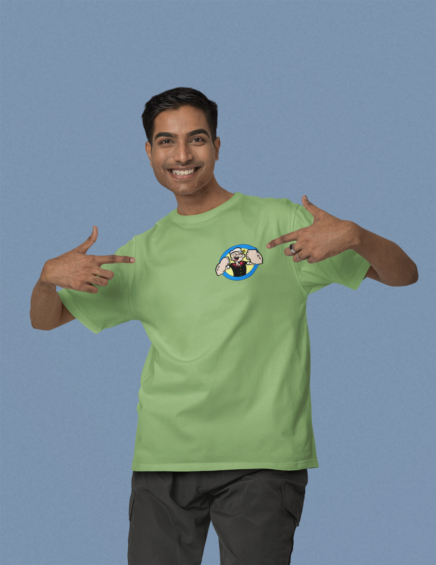 Popeye Oversized Men Tshirt