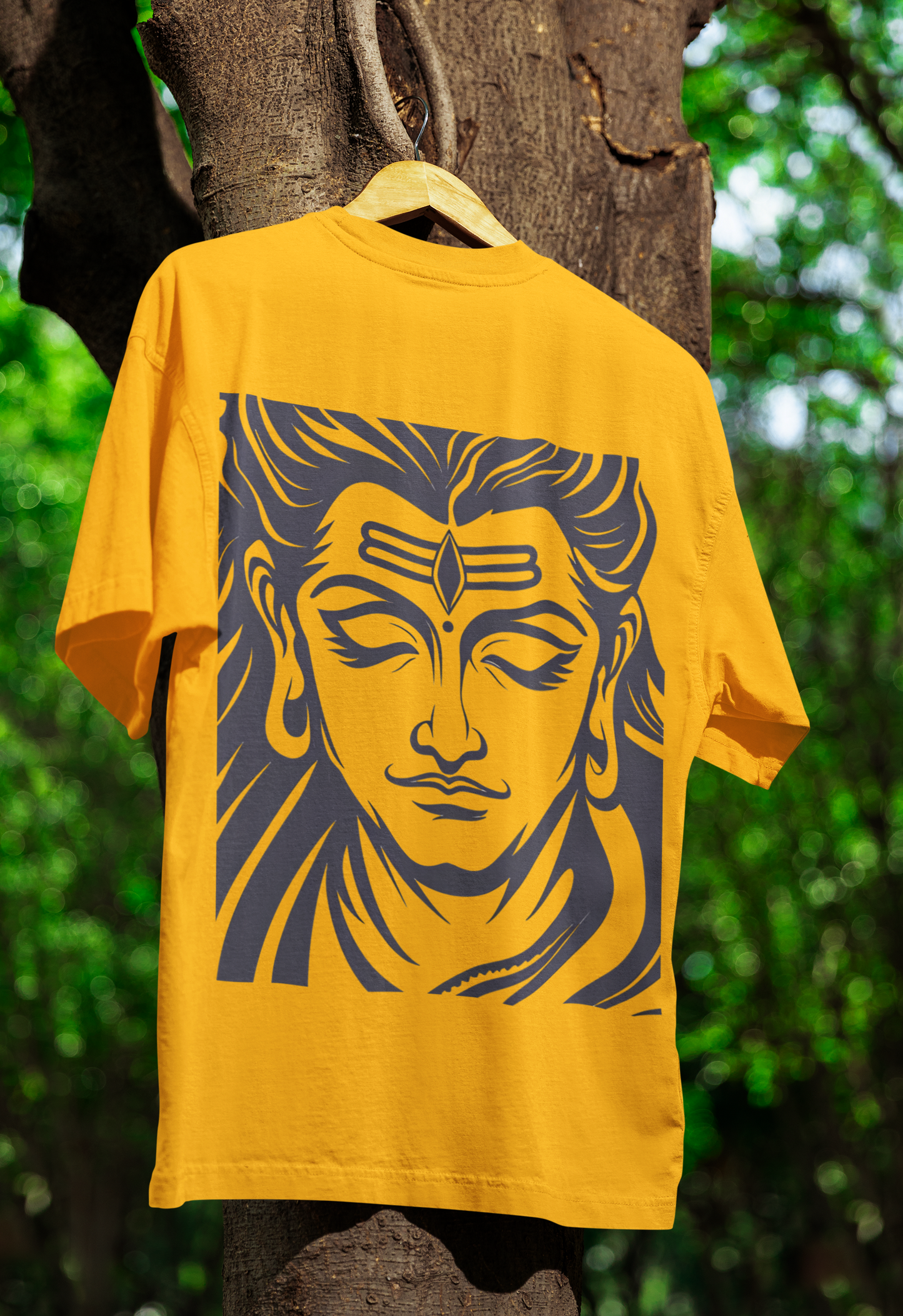 Shiva Face Oversize Tshirt