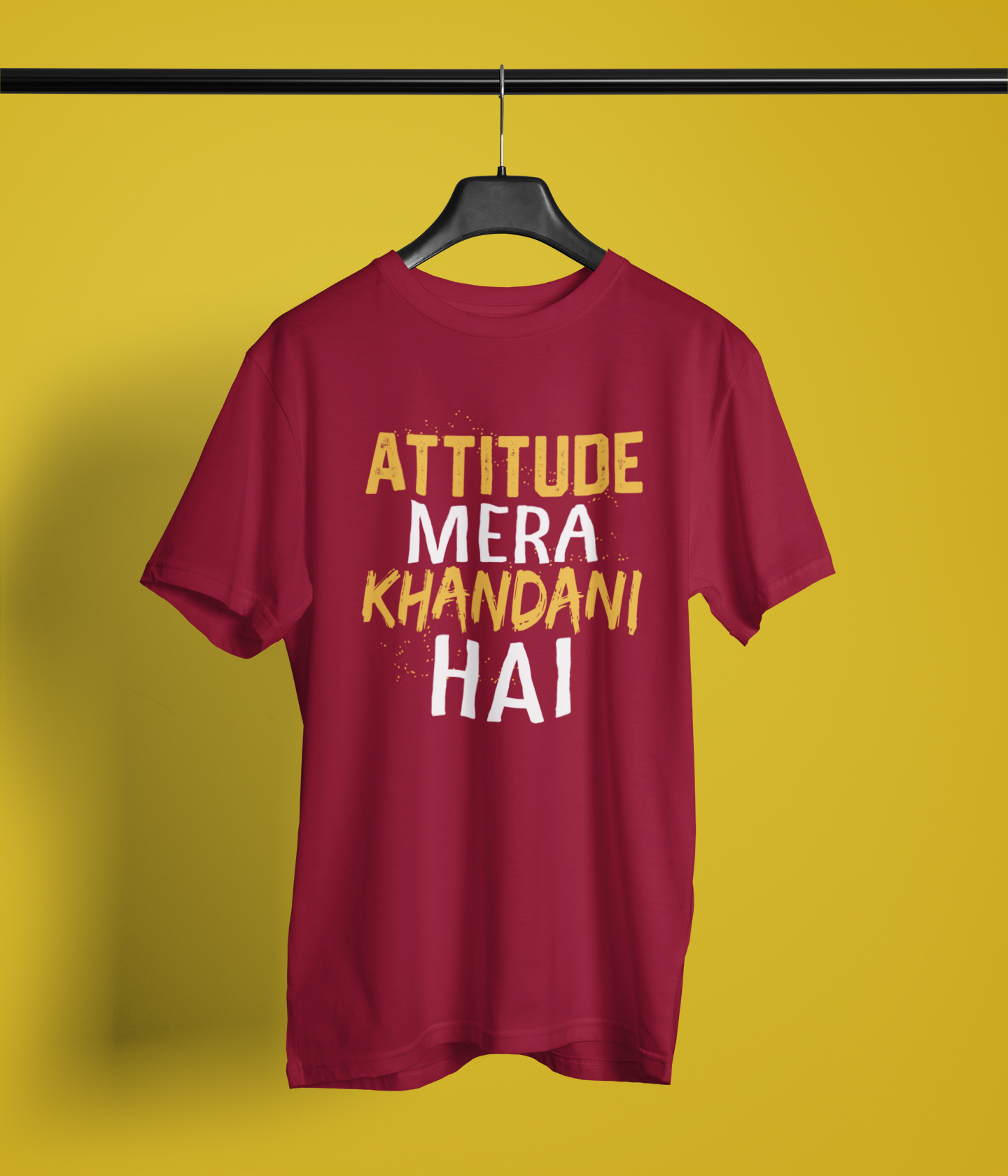 Attitude Mera Khandani Naugh Tee Tshirt