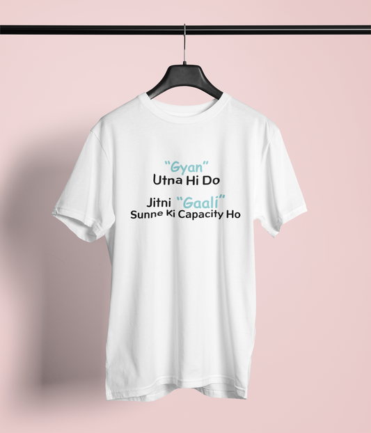 Gyan Utna Naugh Tee Tshirt